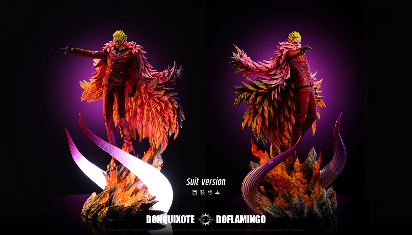 Preventa Resina Donquixote Doflamingo Figura One Piece Reset  Estudio