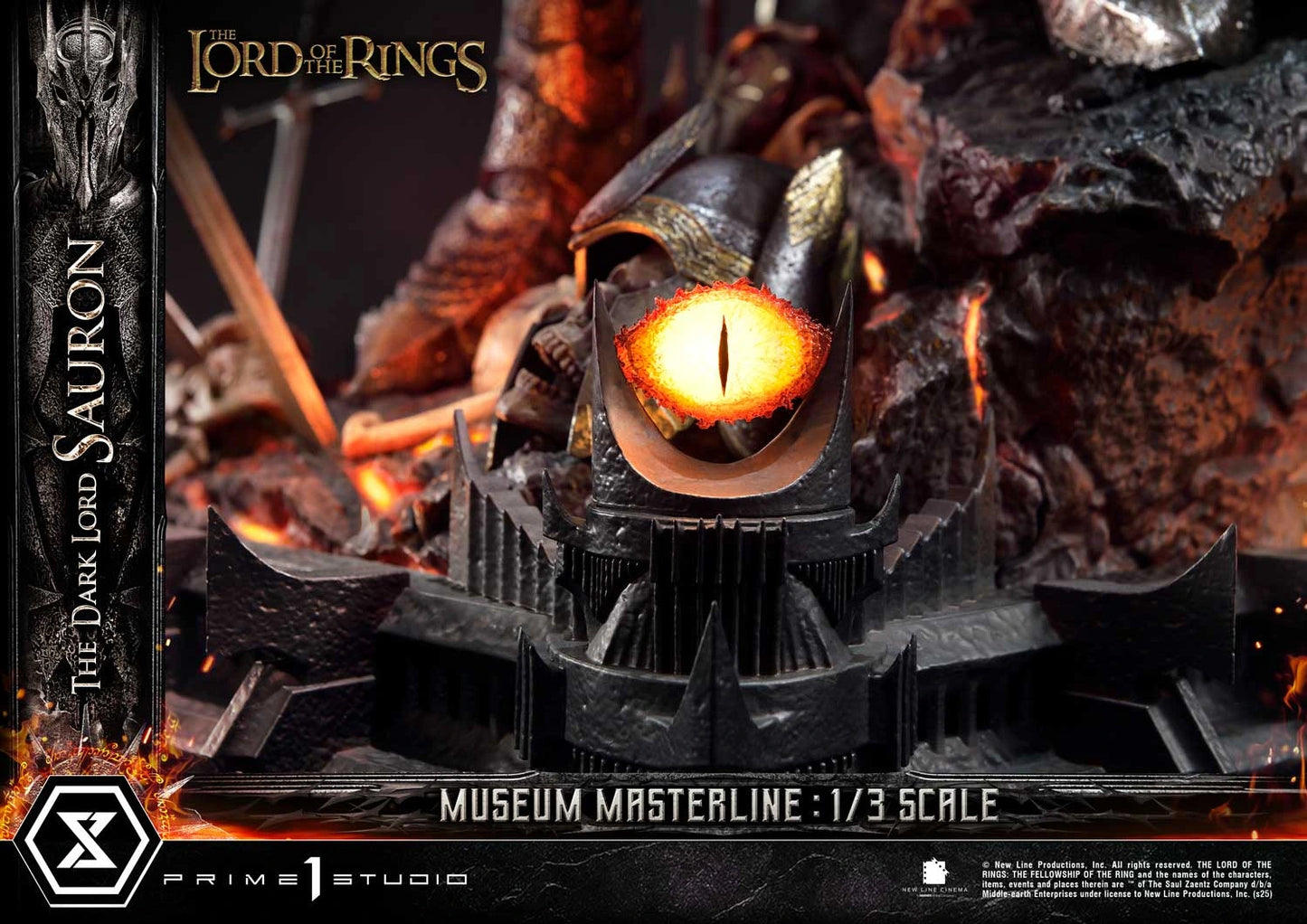 Preventa Resina Sauron Figura The Lord Of The Rings Prime 1 (Licencia) Estudio