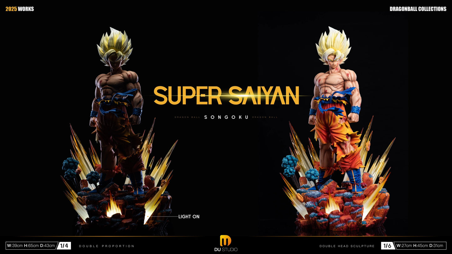 Preventa Resina Goku SSJ Figura Dragon Ball DU Estudio