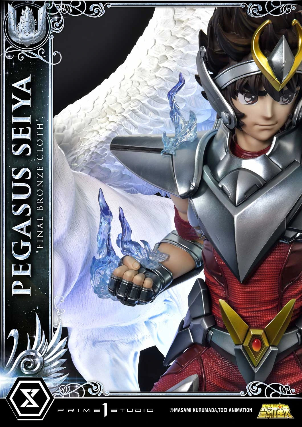 Preventa Resina Seiya de Pegaso Figura Caballeros del Zodiako Prime 1 (Licencia) Estudio