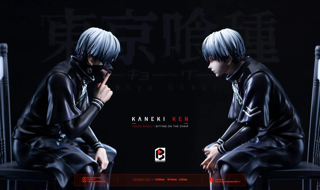 Preventa Resina Ken Kaneki Figura Tokyo Ghoul BW Estudio