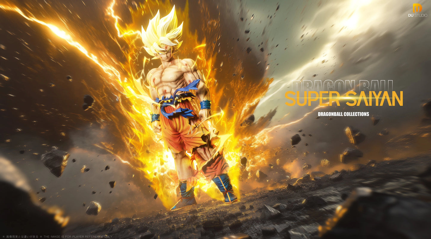 Preventa Resina Goku SSJ Figura Dragon Ball DU Estudio