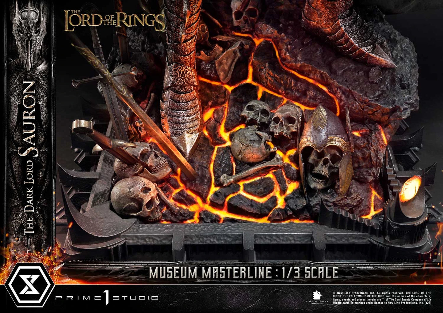 Preventa Resina Sauron Figura The Lord Of The Rings Prime 1 (Licencia) Estudio