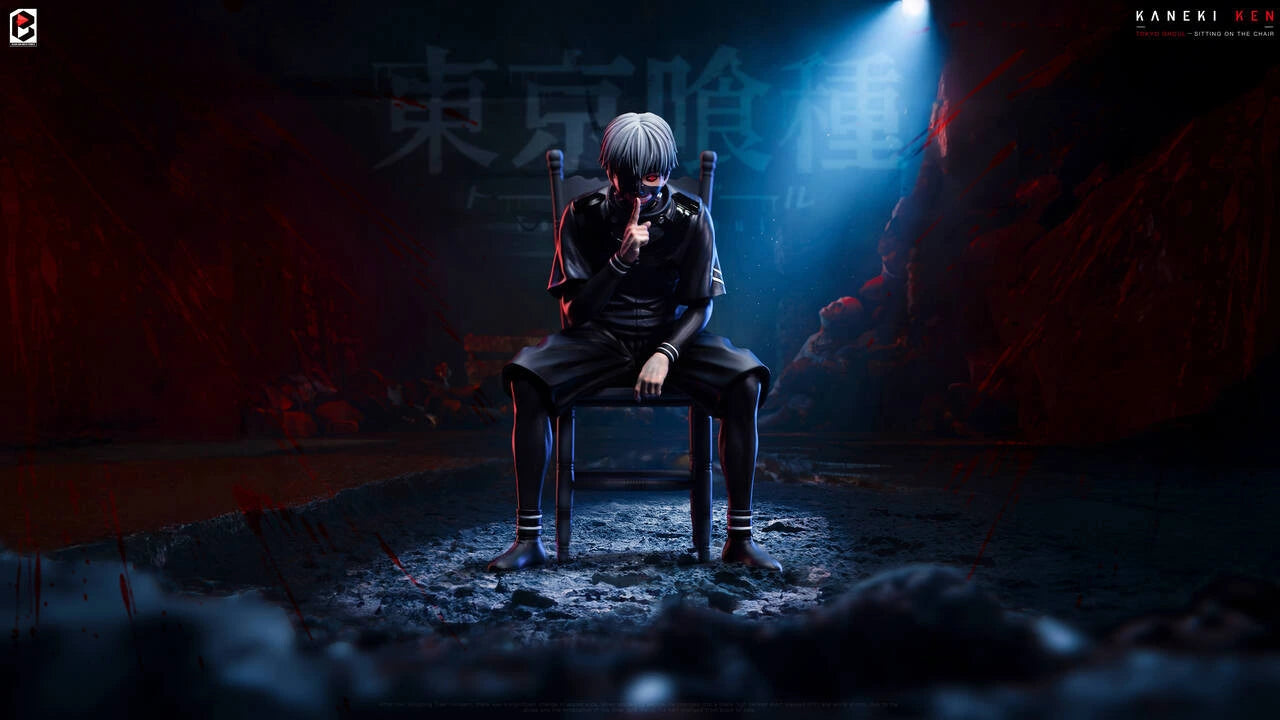 Preventa Resina Ken Kaneki Figura Tokyo Ghoul BW Estudio