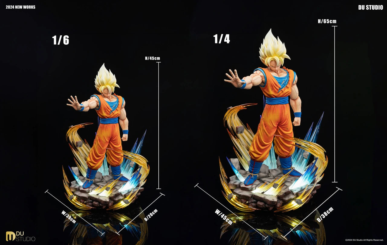 Preventa Resina Goku SSJ Figura Dragon Ball DU  Estudio