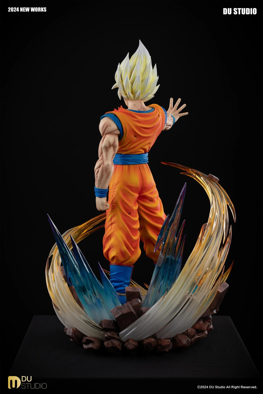 Preventa Resina Goku SSJ Figura Dragon Ball DU  Estudio