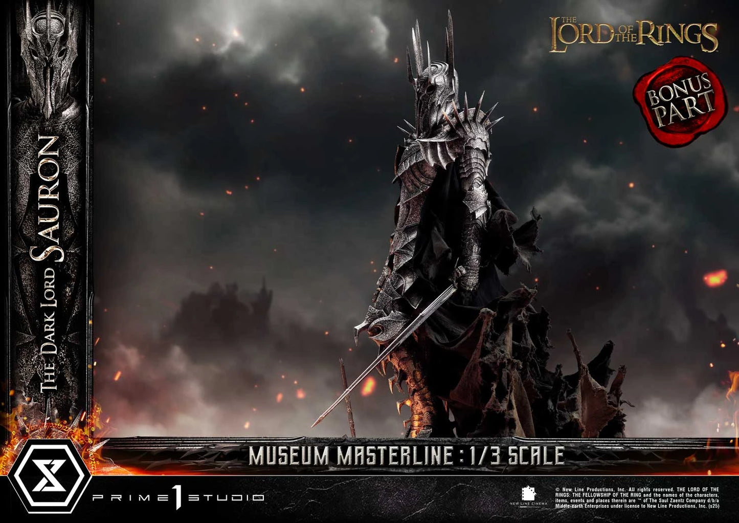 Preventa Resina Sauron Figura The Lord Of The Rings Prime 1 (Licencia) Estudio