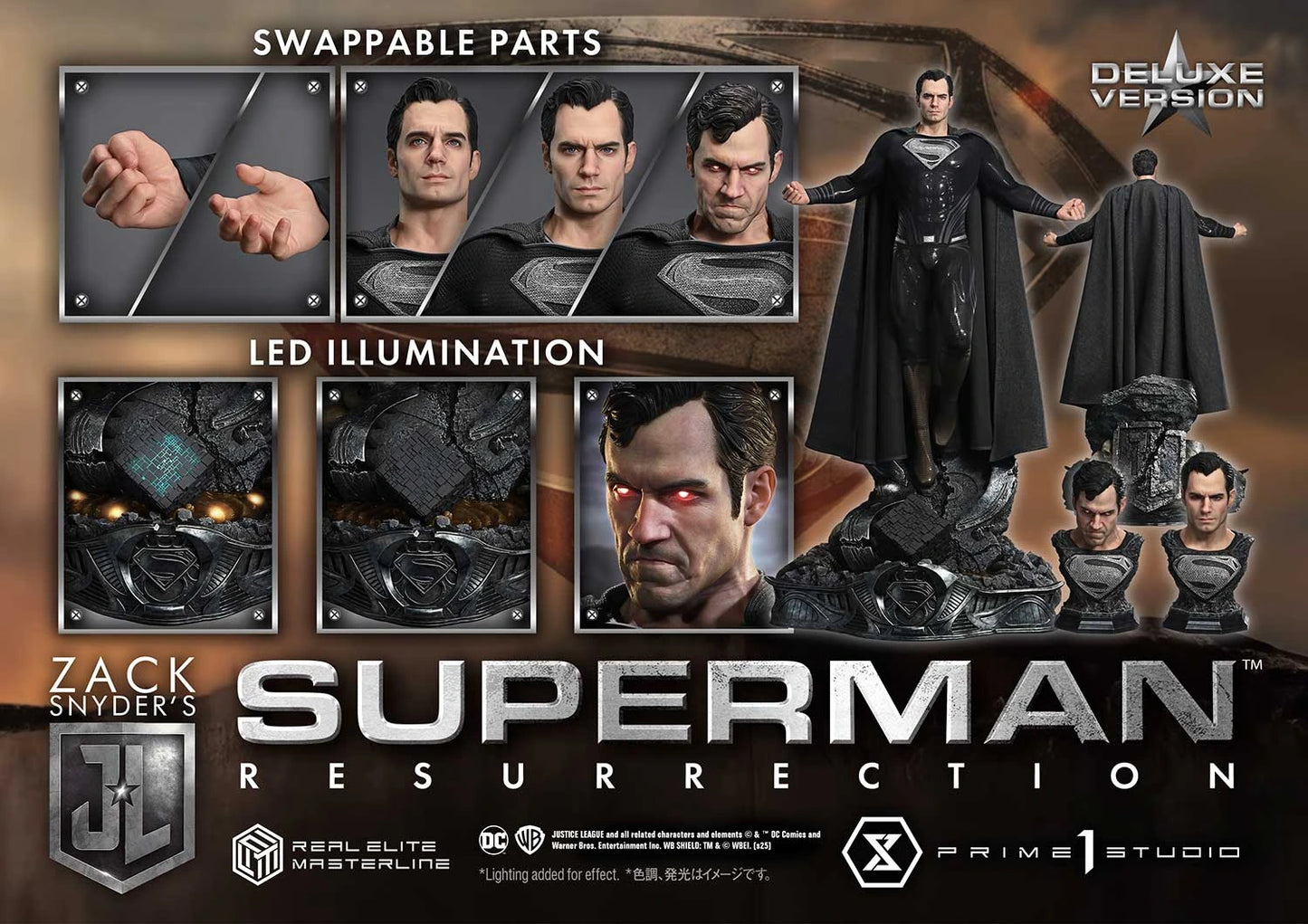 Preventa Resina Superman "Resucitado" Figura Justice League (Pelicula) Prime 1 (Licencia) Estudio