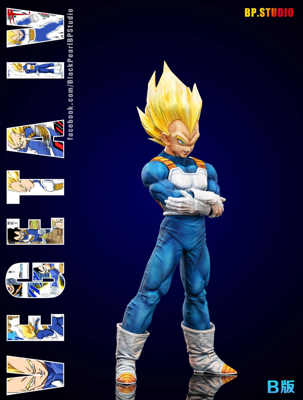 Preventa Resina Vegeta Figura Dragon Ball Black Pearl Estudio