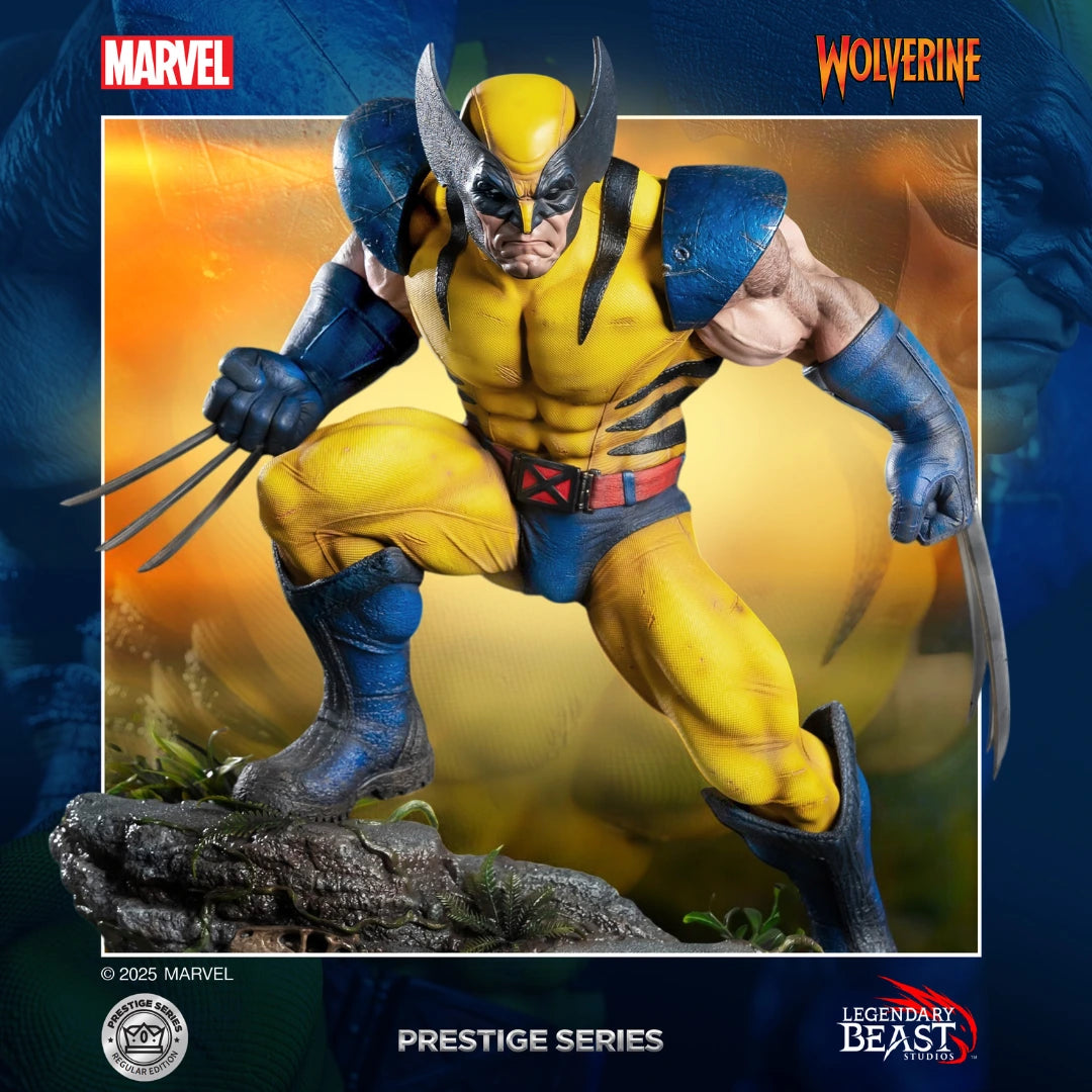 Preventa Resina Wolverine Figura Marvel Legendary Beast (Licencia) Estudio