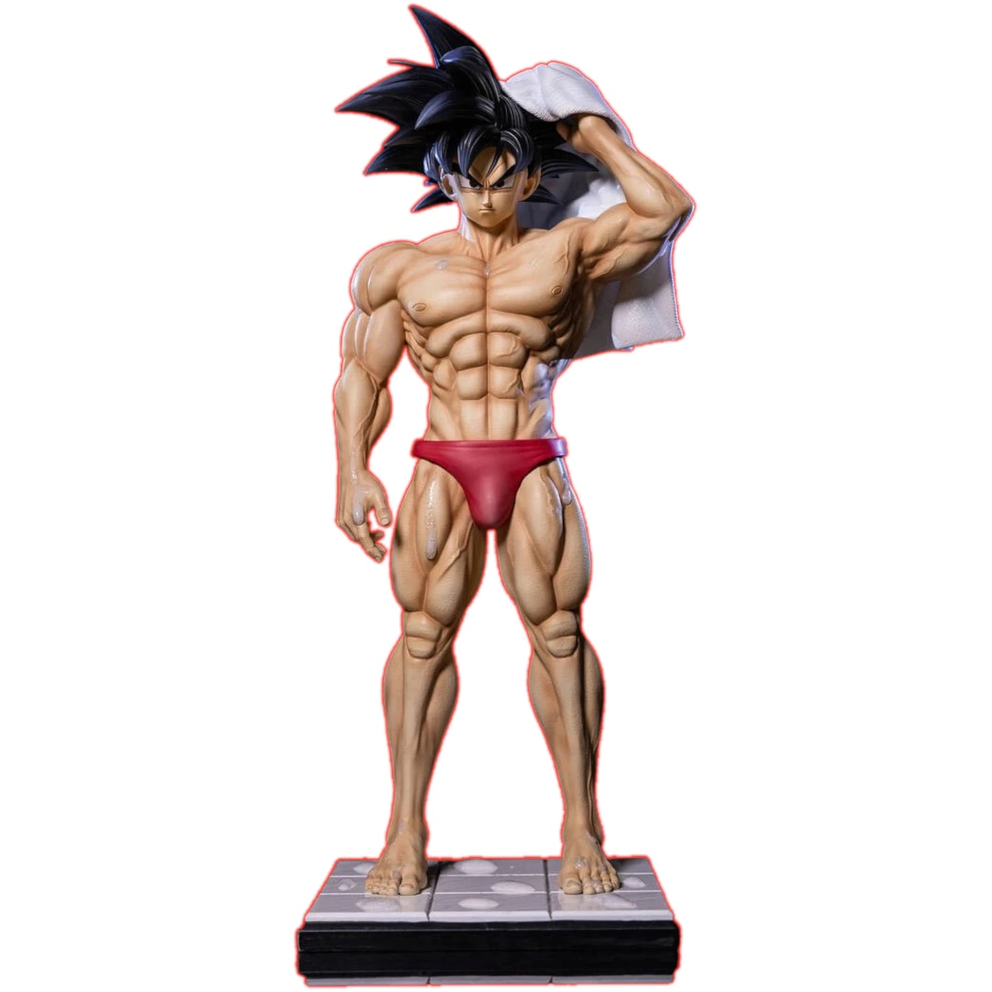 Preventa Resina Son Goku Figura Dragon Ball Iron Knight Estudio