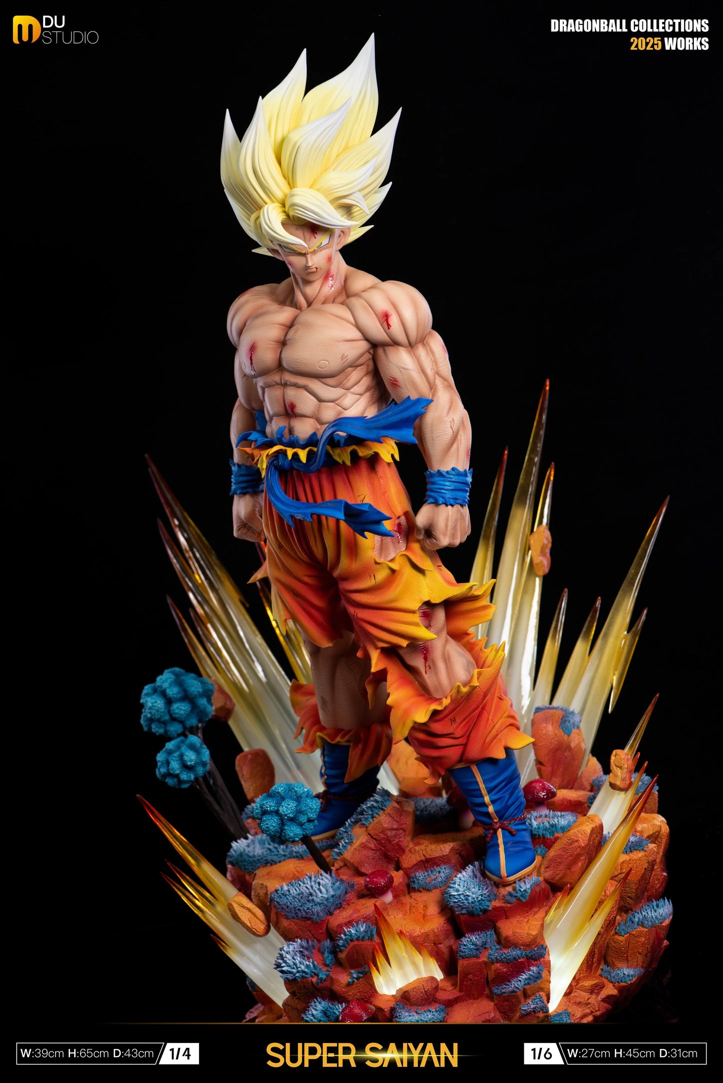 Preventa Resina Goku SSJ Figura Dragon Ball DU Estudio