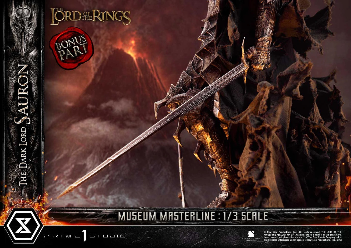 Preventa Resina Sauron Figura The Lord Of The Rings Prime 1 (Licencia) Estudio