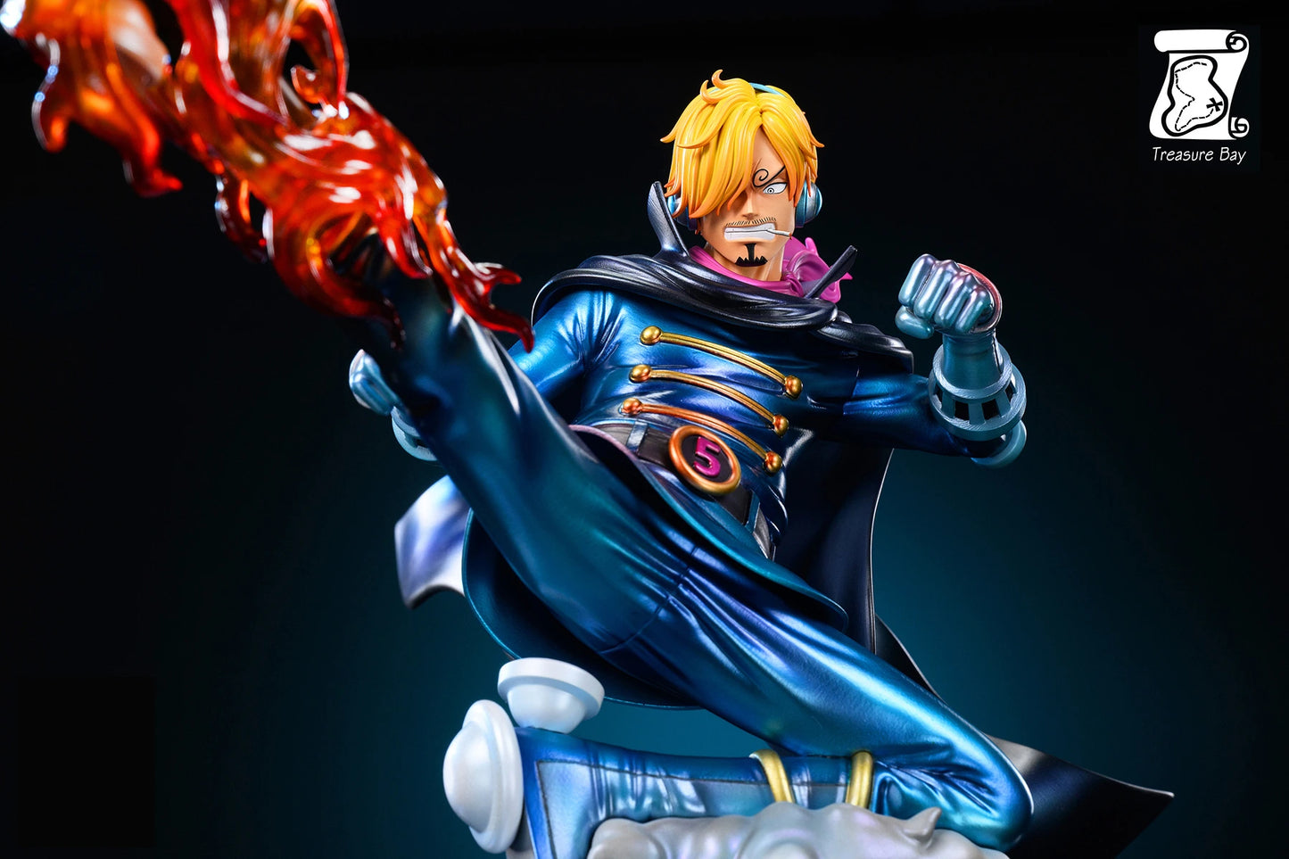 Preventa Resina Sanji Figura One Piece Treasure Bay Estudio