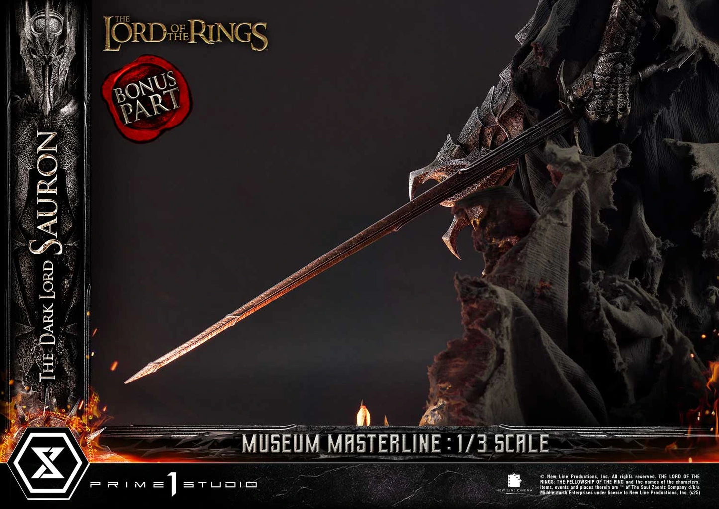 Preventa Resina Sauron Figura The Lord Of The Rings Prime 1 (Licencia) Estudio