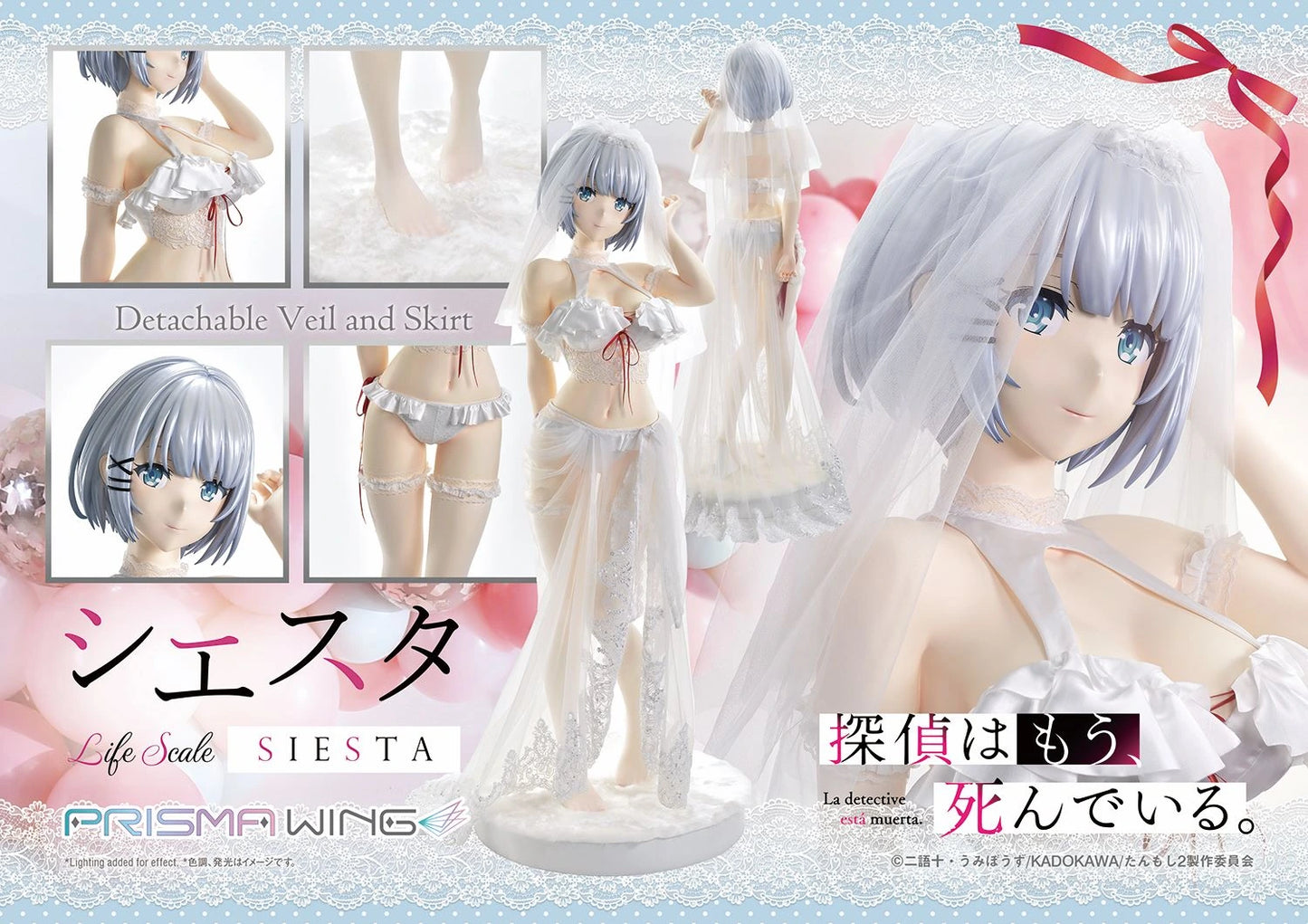 Preventa PVC Siesta Figura The Detective Is Already Dead Prisma Wing (Licencia) Estudio