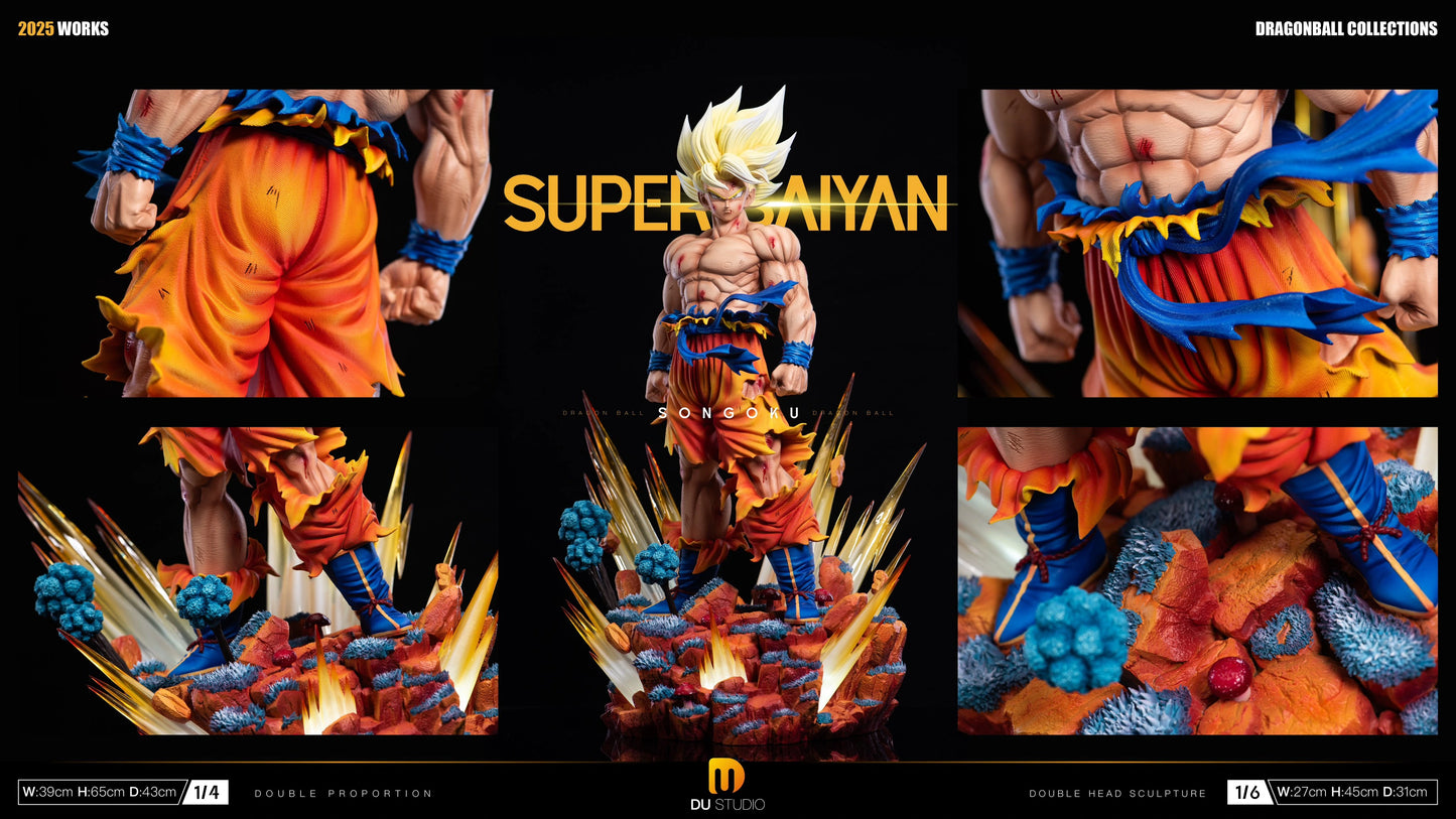 Preventa Resina Goku SSJ Figura Dragon Ball DU Estudio