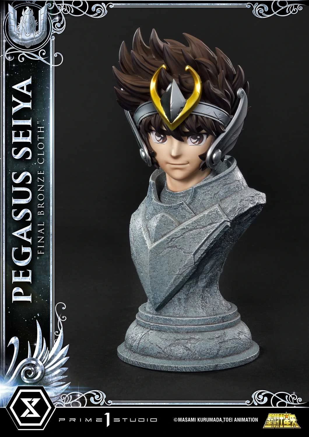 Preventa Resina Seiya de Pegaso Figura Caballeros del Zodiako Prime 1 (Licencia) Estudio