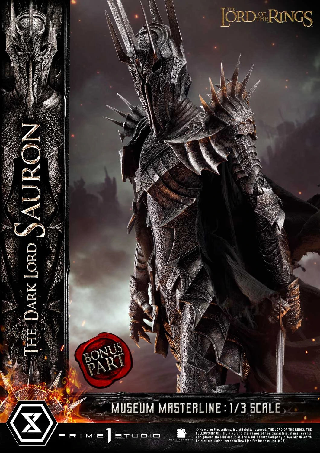 Preventa Resina Sauron Figura The Lord Of The Rings Prime 1 (Licencia) Estudio