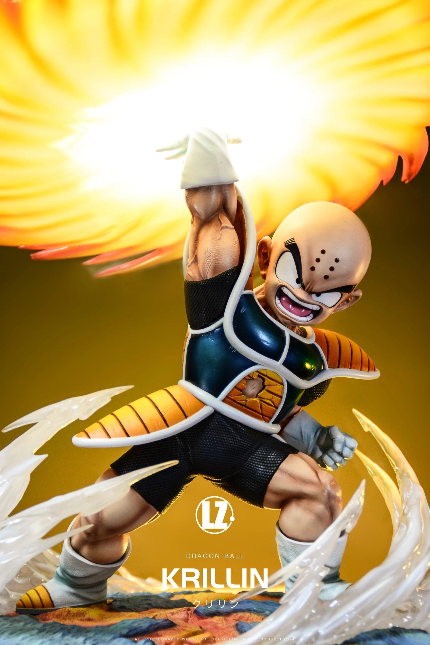 Preventa Resina Krillin Figura Dragon Ball LZ  Estudio