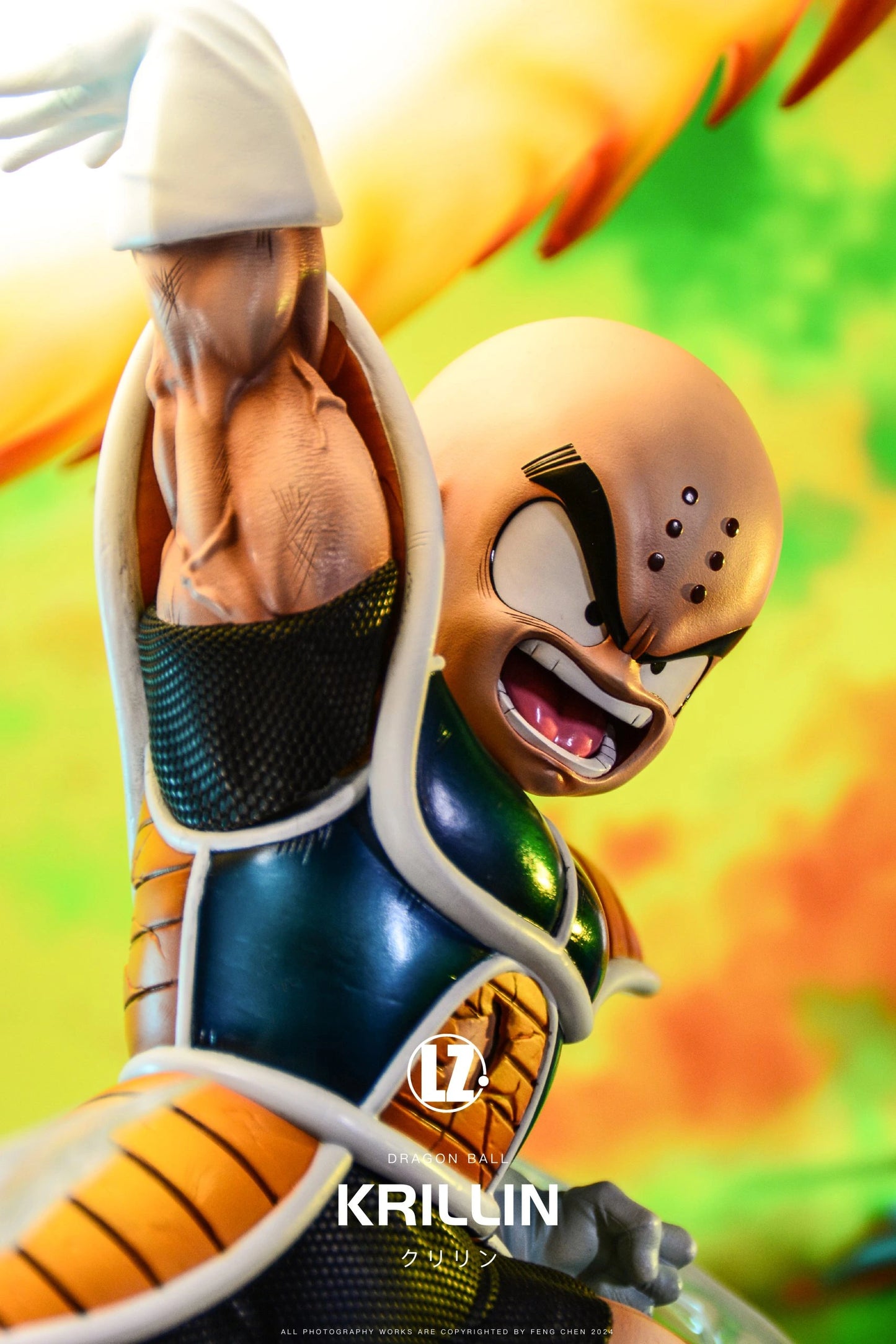 Preventa Resina Krillin Figura Dragon Ball LZ  Estudio