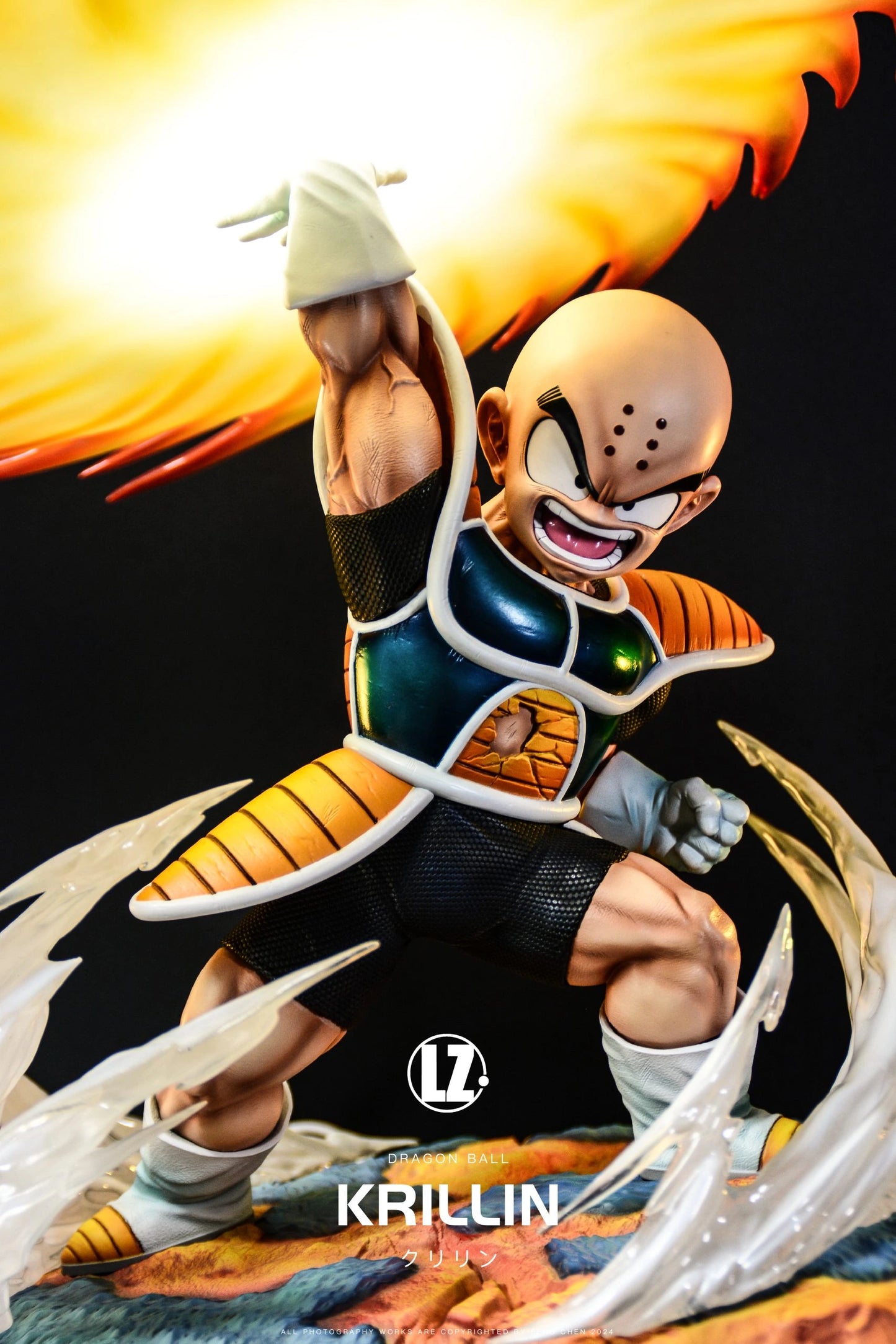 Preventa Resina Krillin Figura Dragon Ball LZ  Estudio