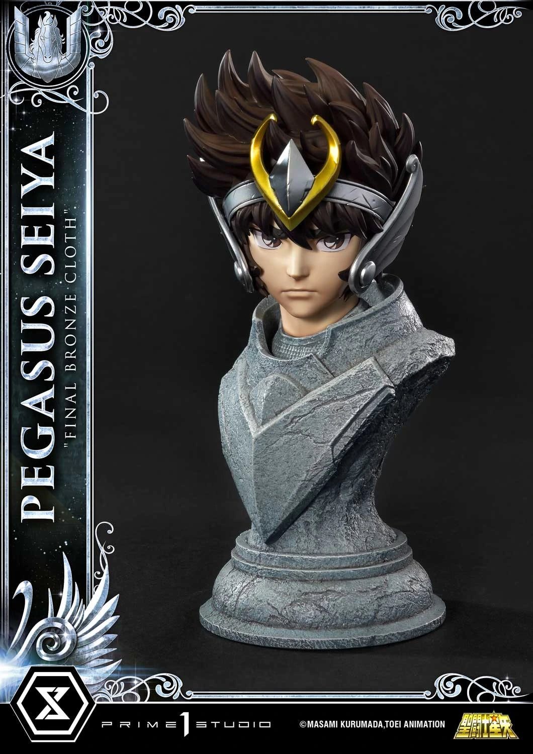 Preventa Resina Seiya de Pegaso Figura Caballeros del Zodiako Prime 1 (Licencia) Estudio