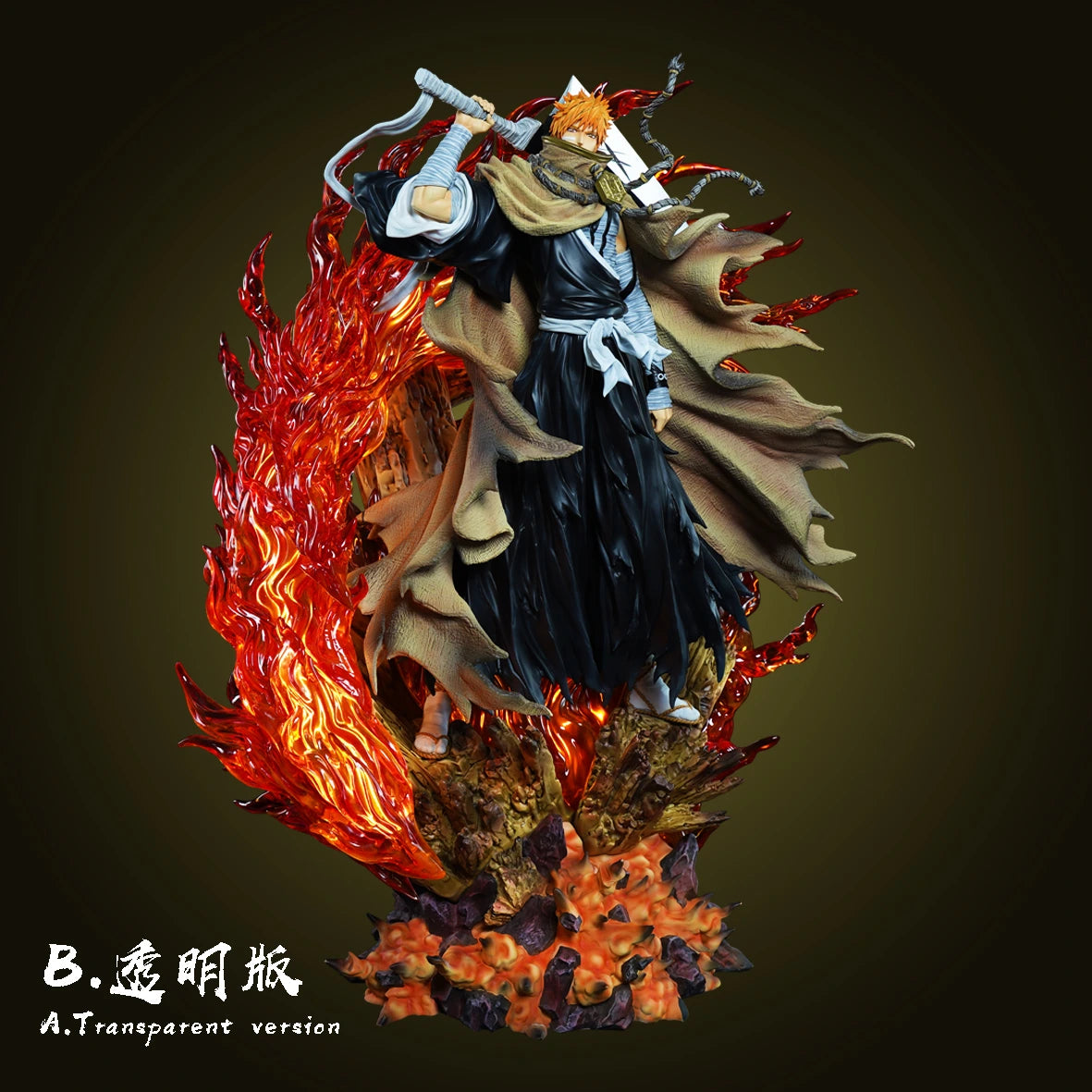 Preventa Resina Kurosaki Ichigo Figura Bleach Cheng  Estudio