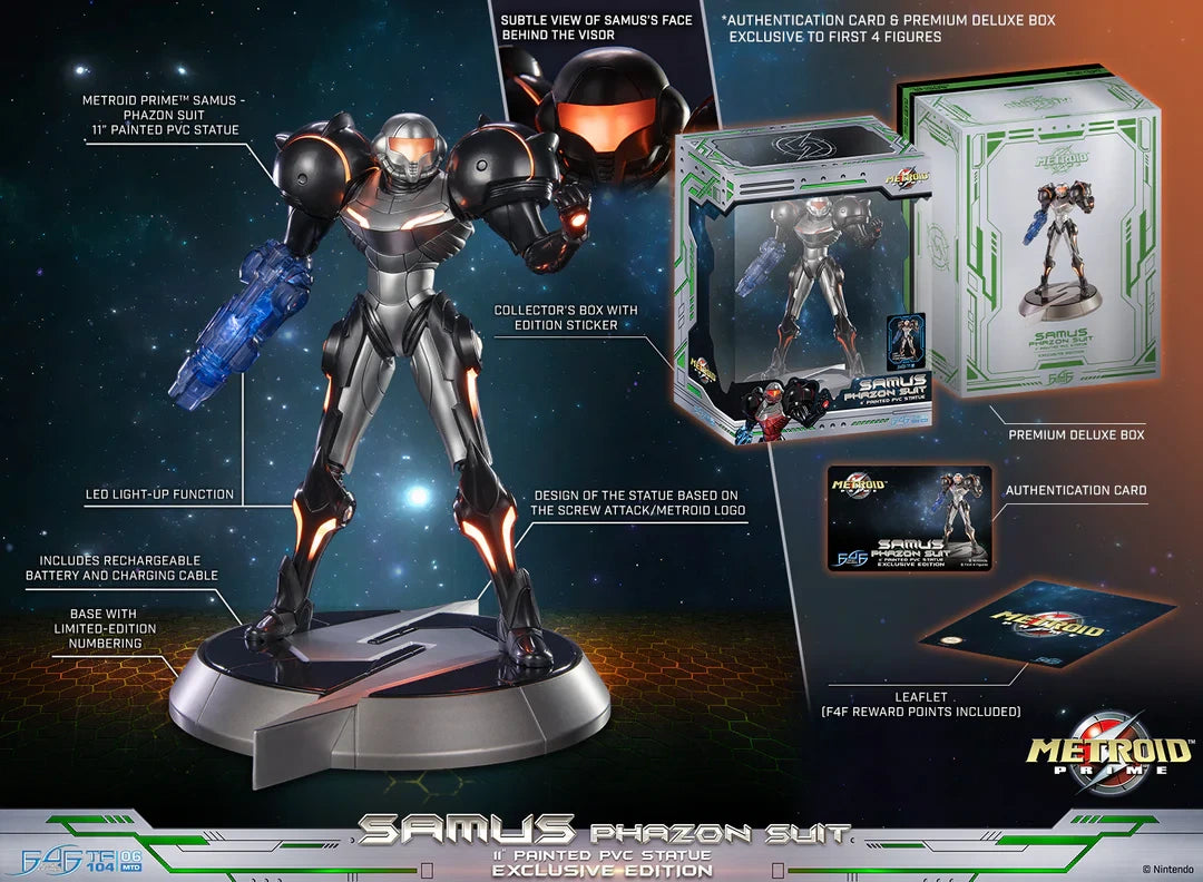 Preventa PVC Samus Figura Metroid Prime First 4 Figures (Licencia) Estudio