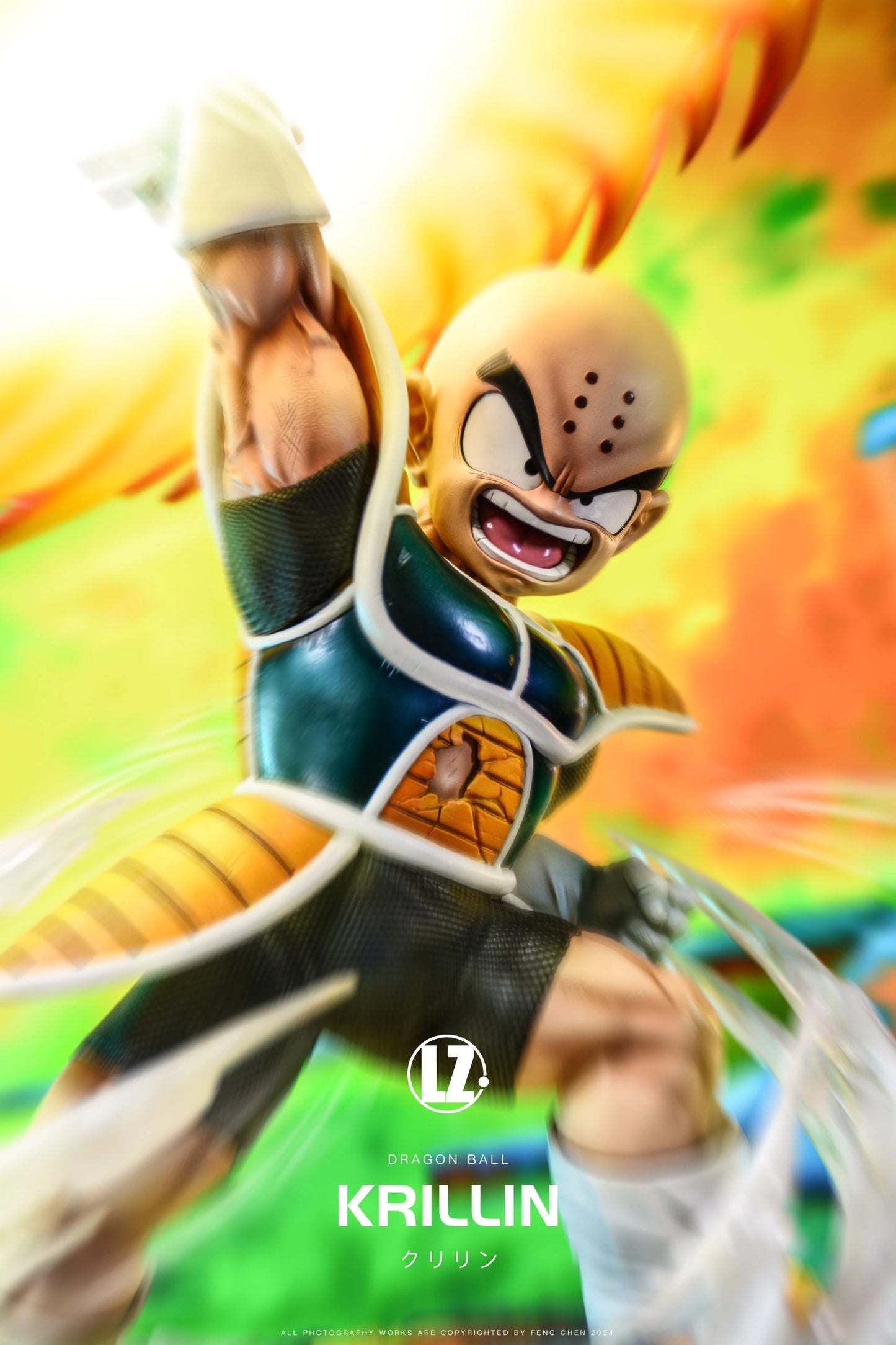 Preventa Resina Krillin Figura Dragon Ball LZ  Estudio