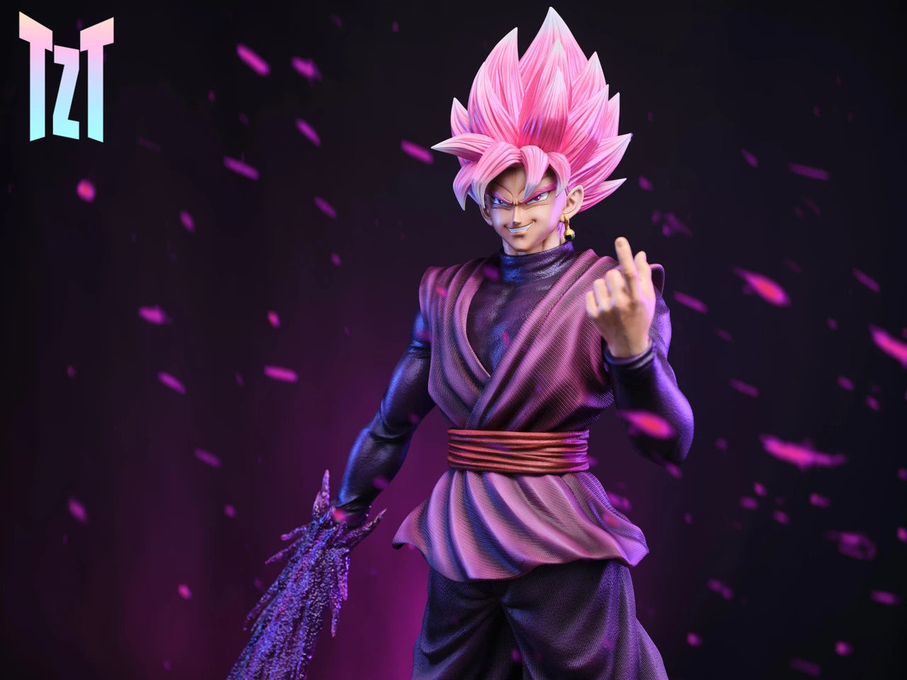 Preventa Resina Goku Rosa Figura Dragon Ball TZT  Estudio