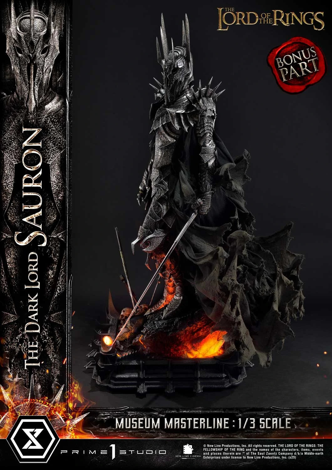 Preventa Resina Sauron Figura The Lord Of The Rings Prime 1 (Licencia) Estudio