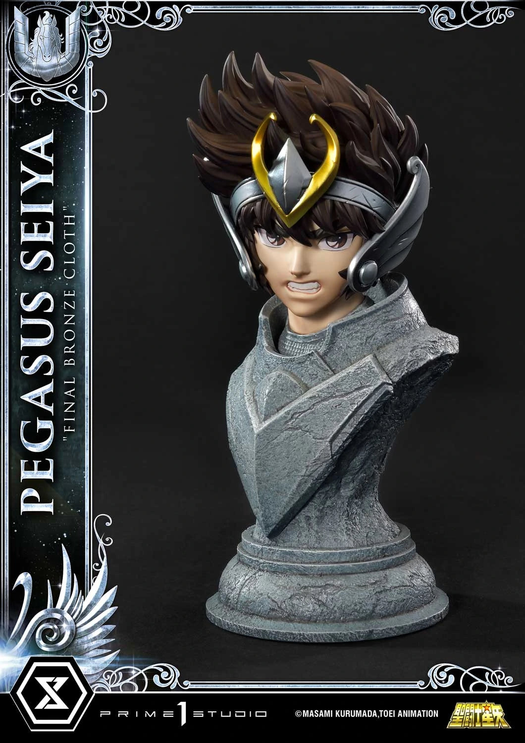 Preventa Resina Seiya de Pegaso Figura Caballeros del Zodiako Prime 1 (Licencia) Estudio