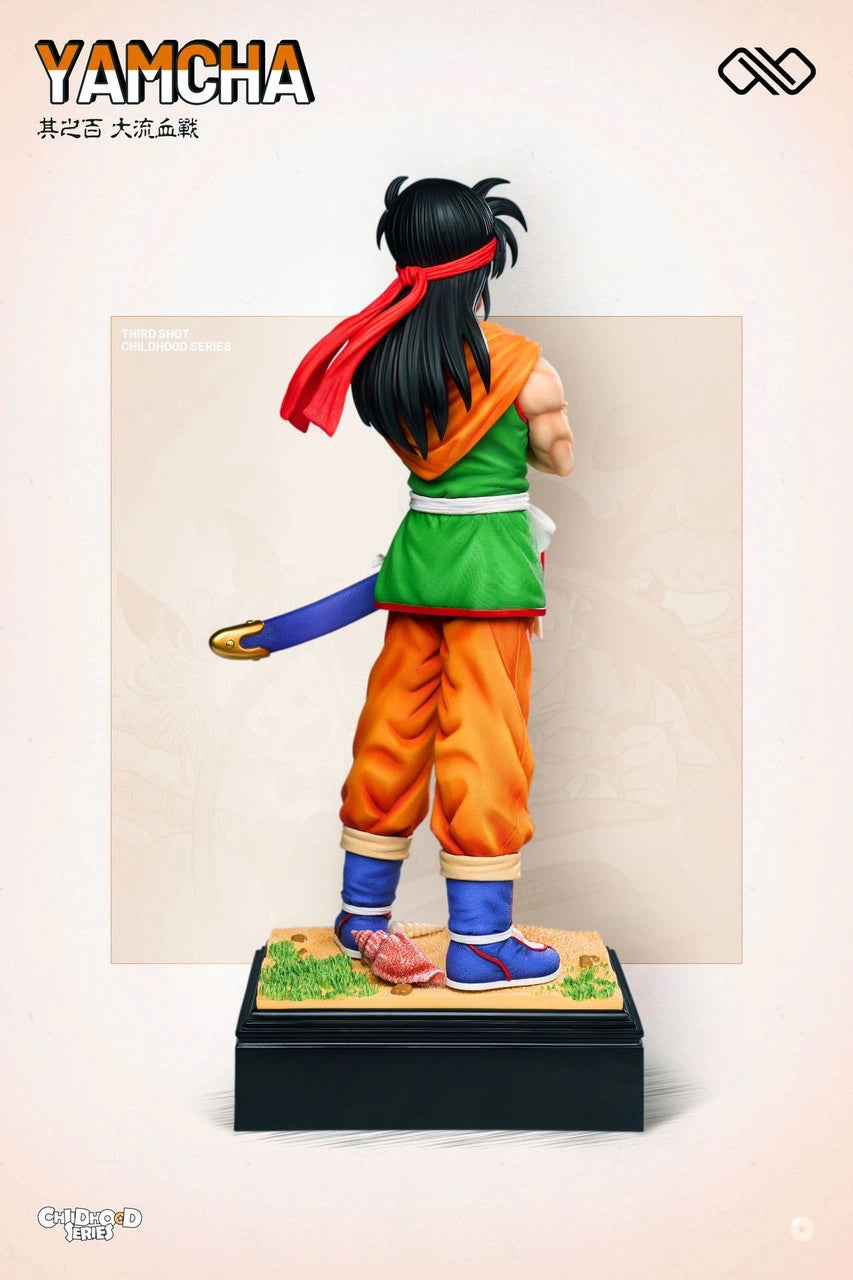 Preventa Resina Yamcha & Oolong & Pura Figura Dragon Ball Infinite Studio  Estudio