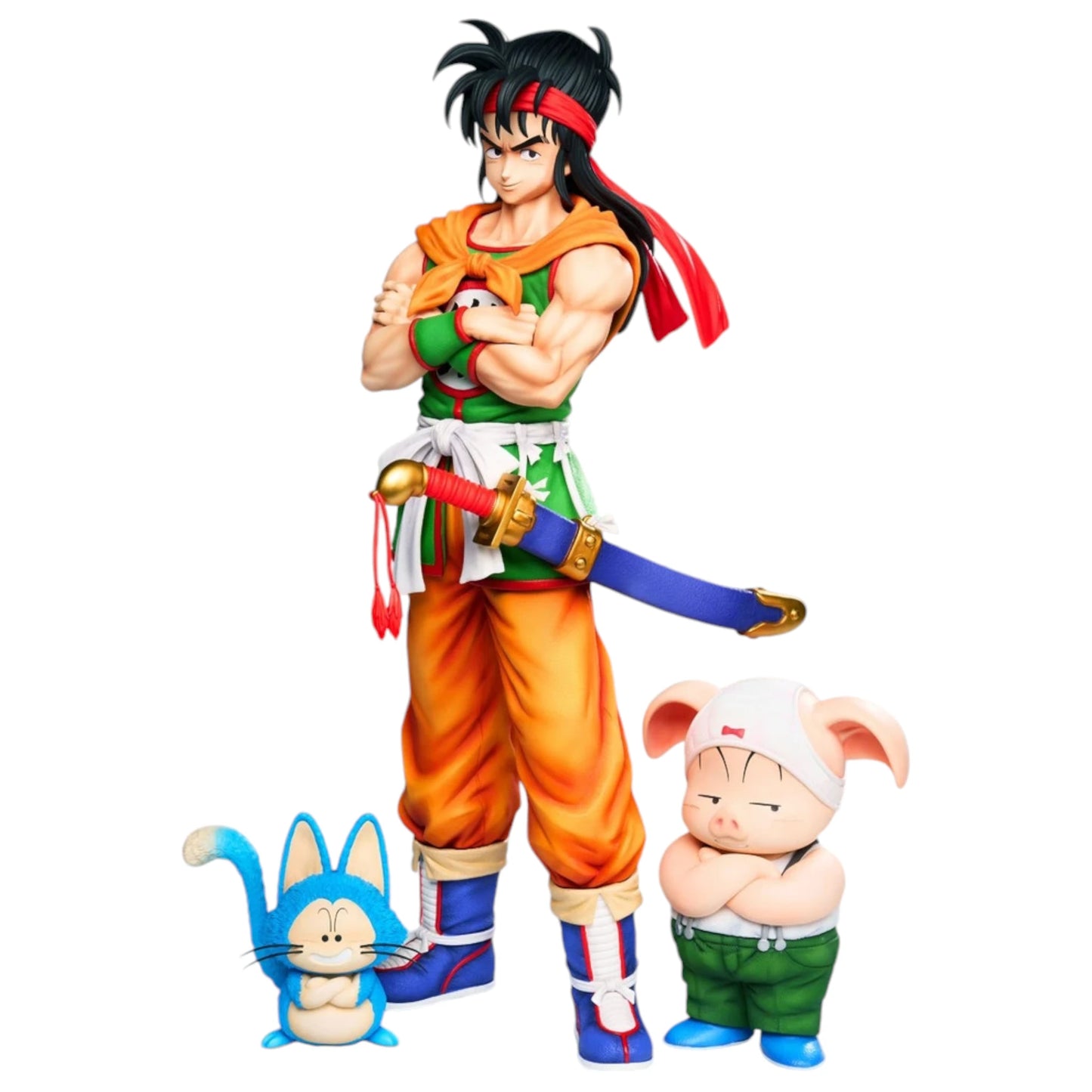 Preventa Resina Yamcha & Oolong & Pura Figura Dragon Ball Infinite Studio  Estudio