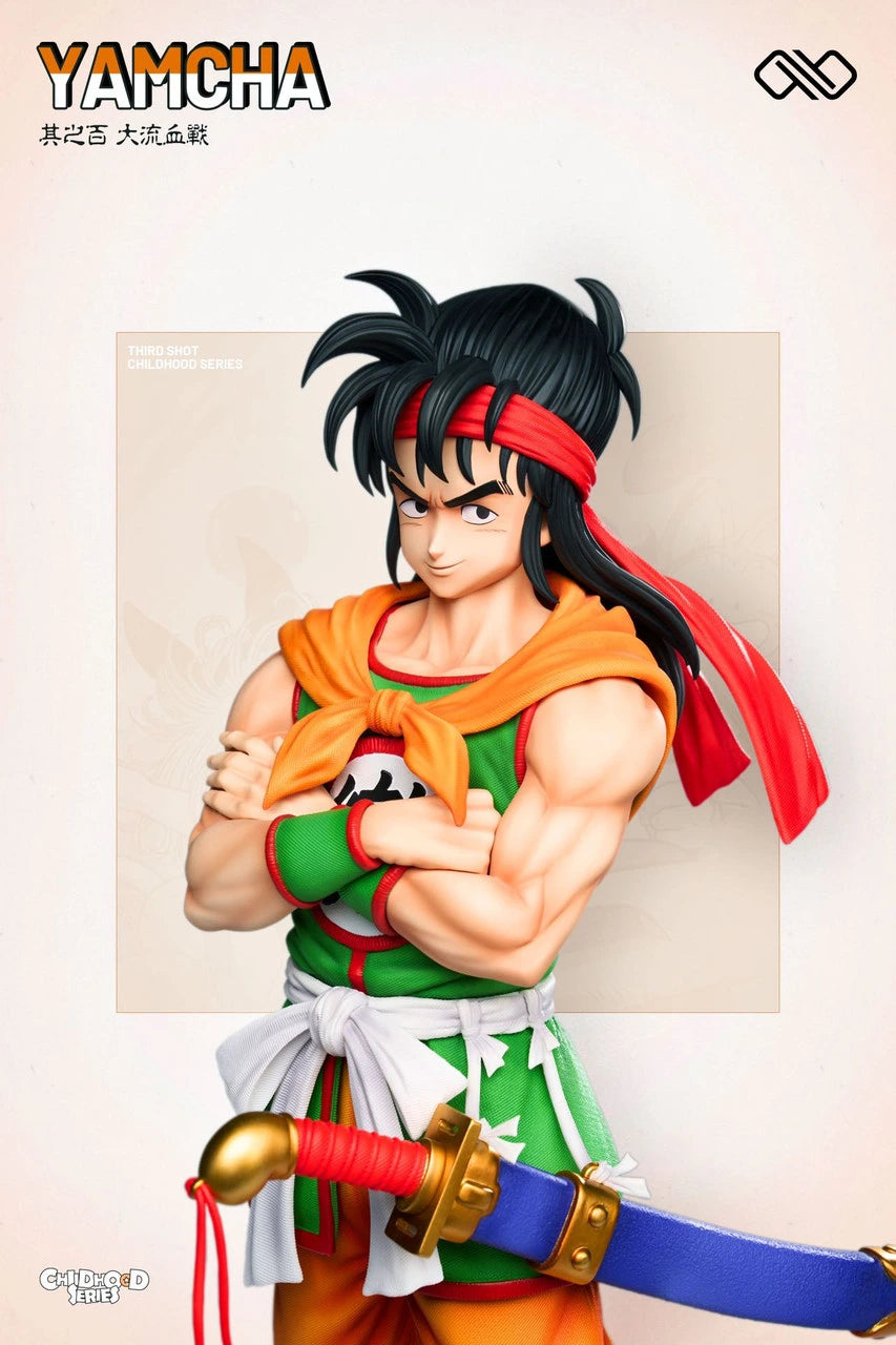 Preventa Resina Yamcha & Oolong & Pura Figura Dragon Ball Infinite Studio  Estudio