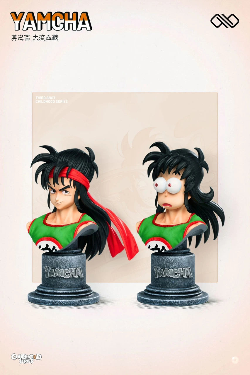 Preventa Resina Yamcha & Oolong & Pura Figura Dragon Ball Infinite Studio  Estudio