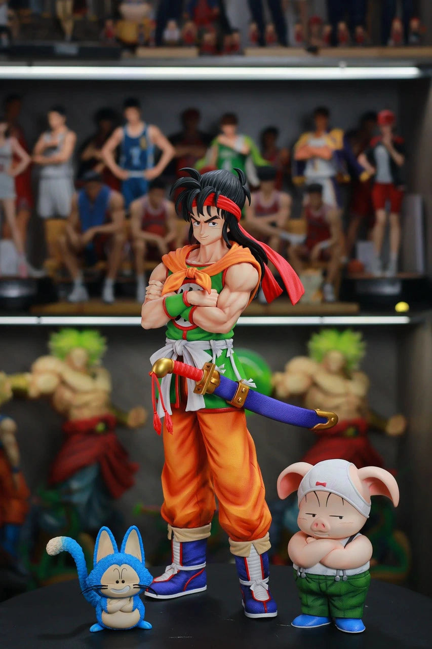 Preventa Resina Yamcha & Oolong & Pura Figura Dragon Ball Infinite Studio  Estudio