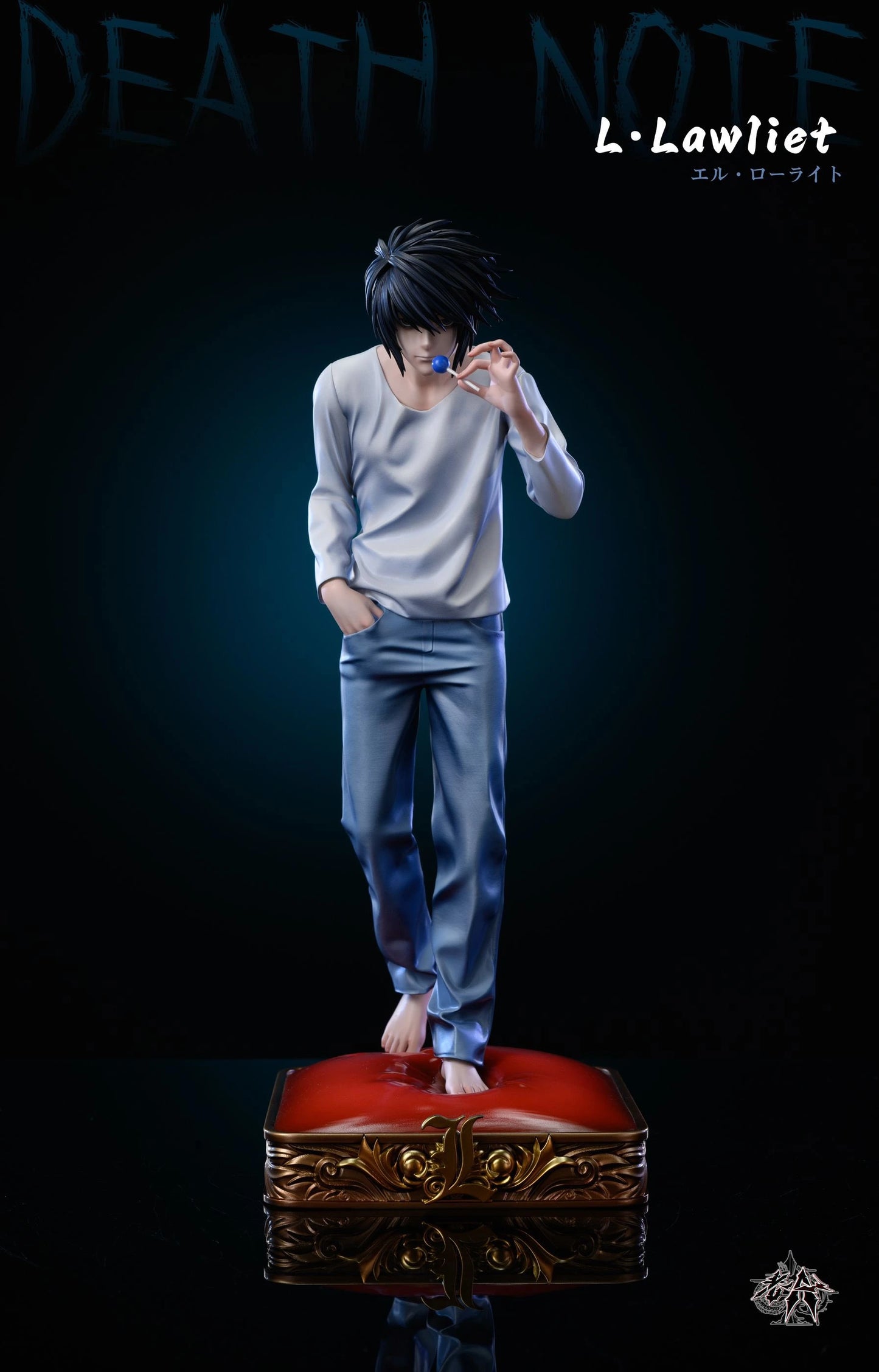 Preventa Resina L - Lawliet Figura Death Note LaoA Estudio