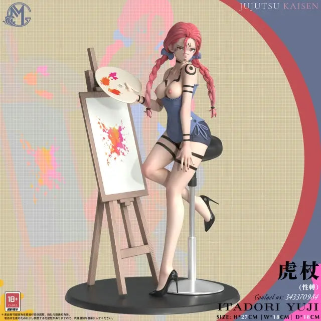 Preventa Resina Yuji Itadori (Gender Bender) Figura Jujutsu Kaisen GM Estudio