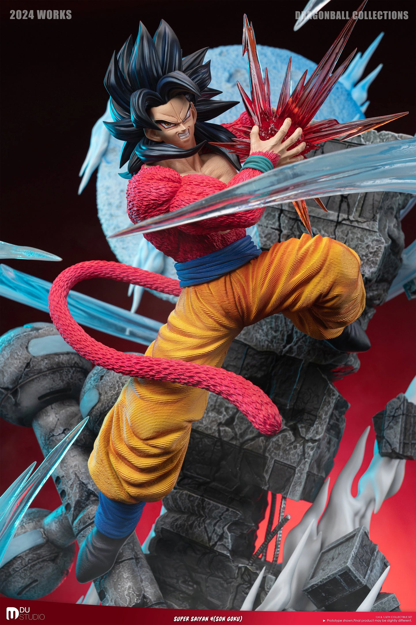 Preventa Resina Goku SSJ4 Figura Dragon Ball DU Estudio