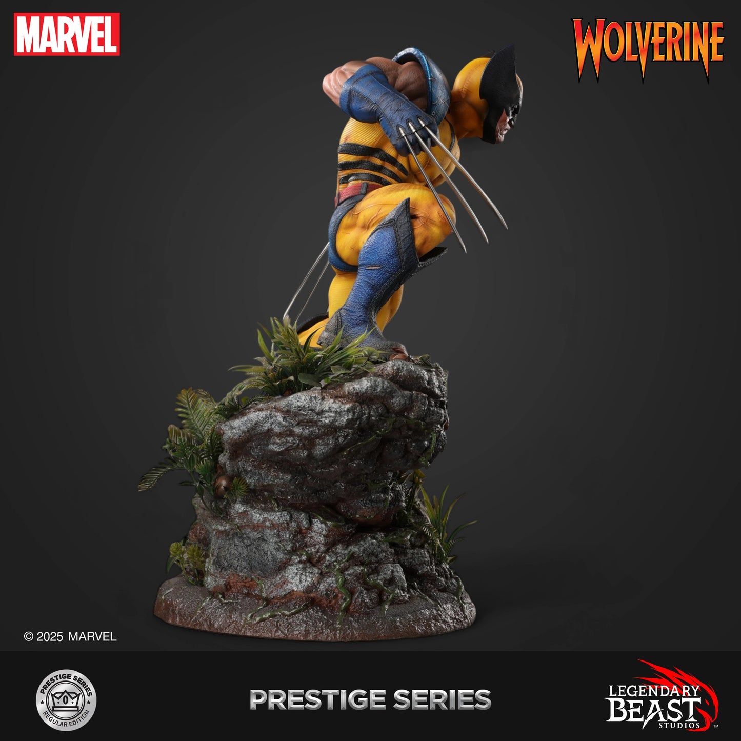 Preventa Resina Wolverine Figura Marvel Legendary Beast (Licencia) Estudio