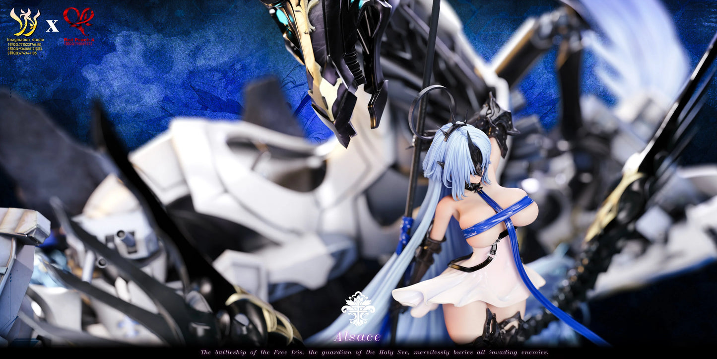 Preventa Resina Alsace Figura Azur Lane Imagination Estudio