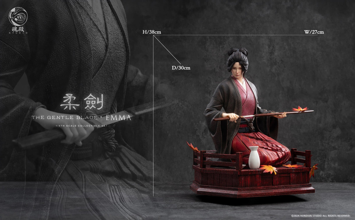 Preventa Resina Emma Figura Sekiro HunDian Estudio