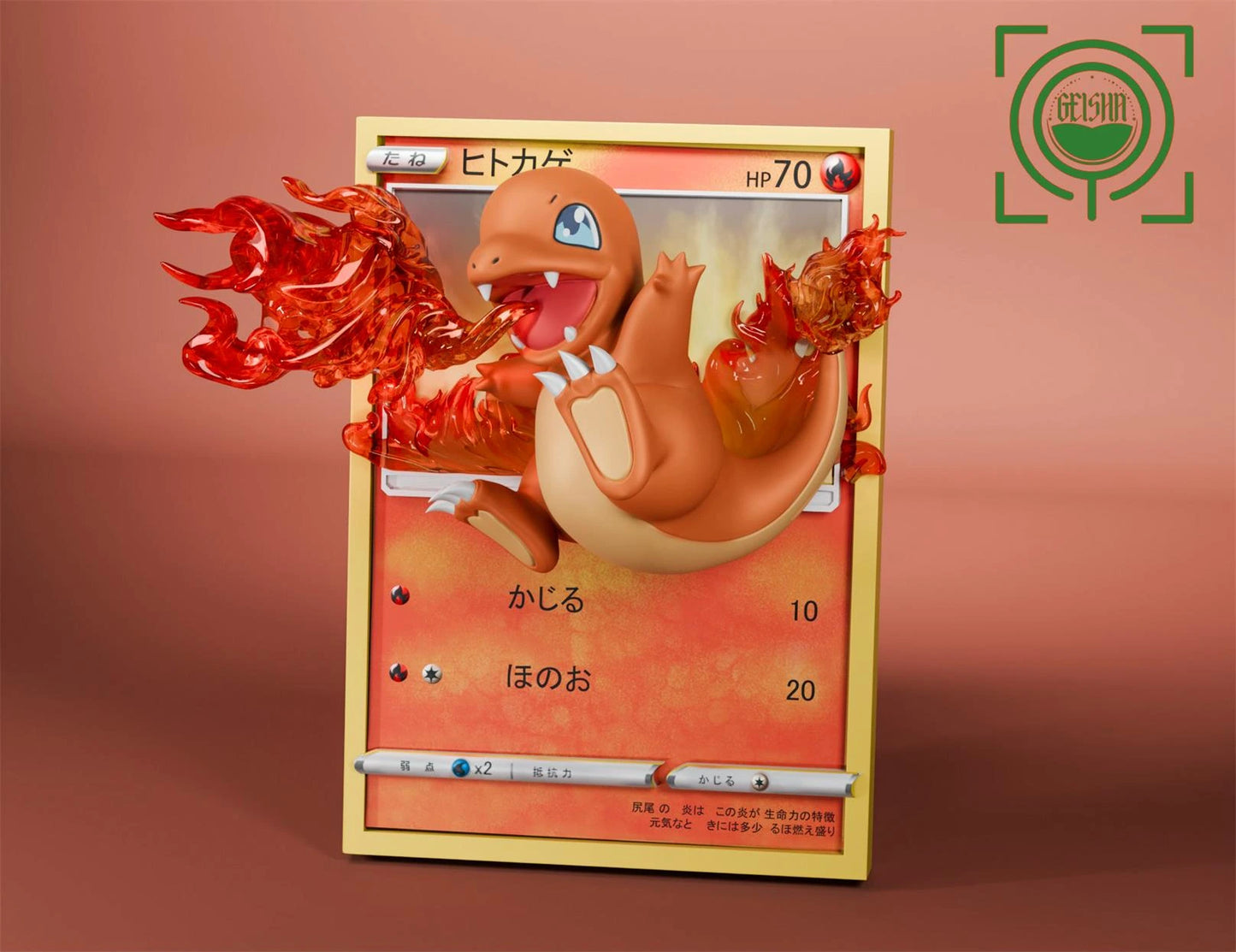 Preventa Resina Charmander, Bubasaur & Squirtle Figura Pokémon Geisha Estudio