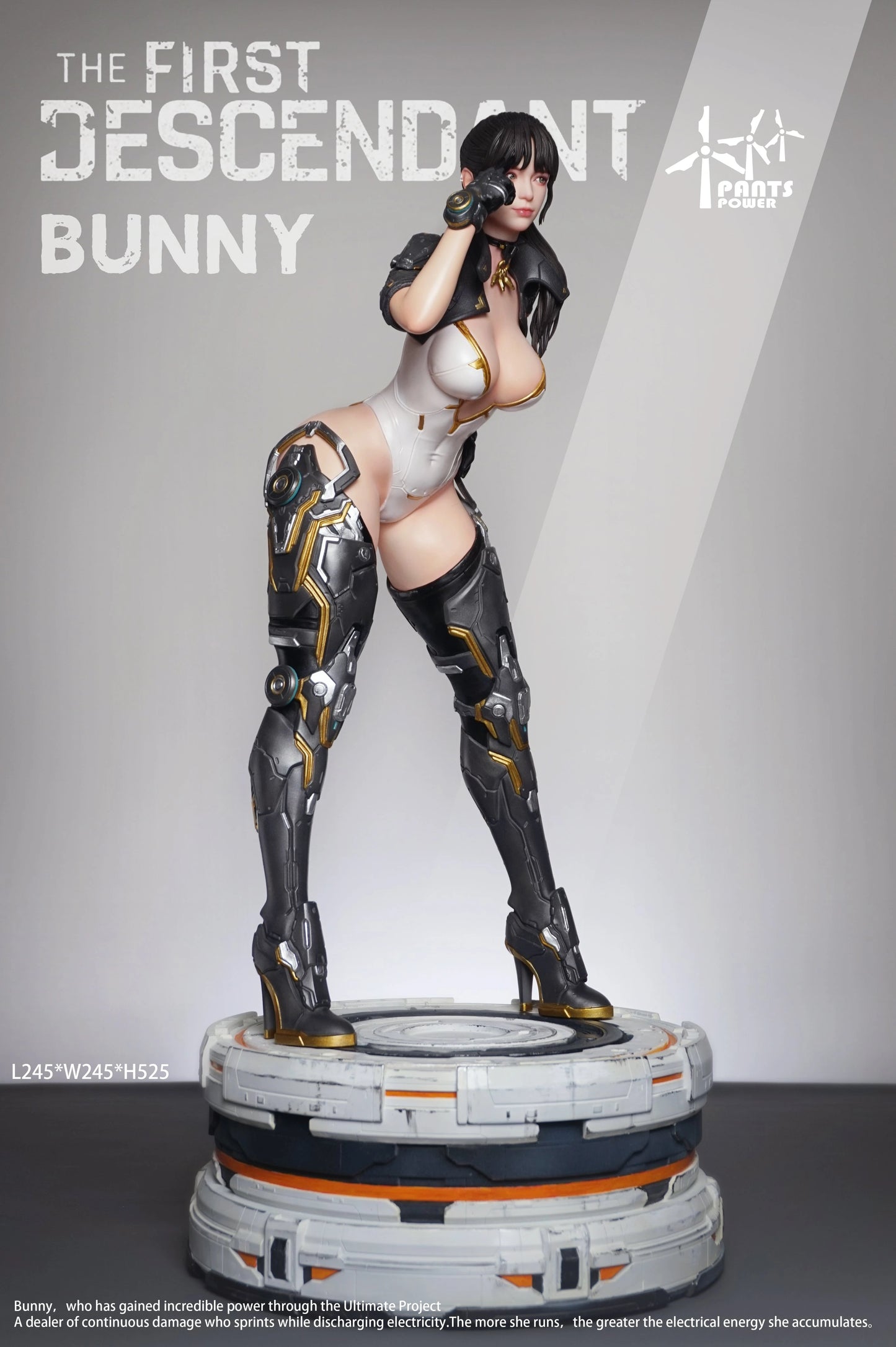 Preventa Resina Bunny Figura The First Descendant Pants Power  Estudio