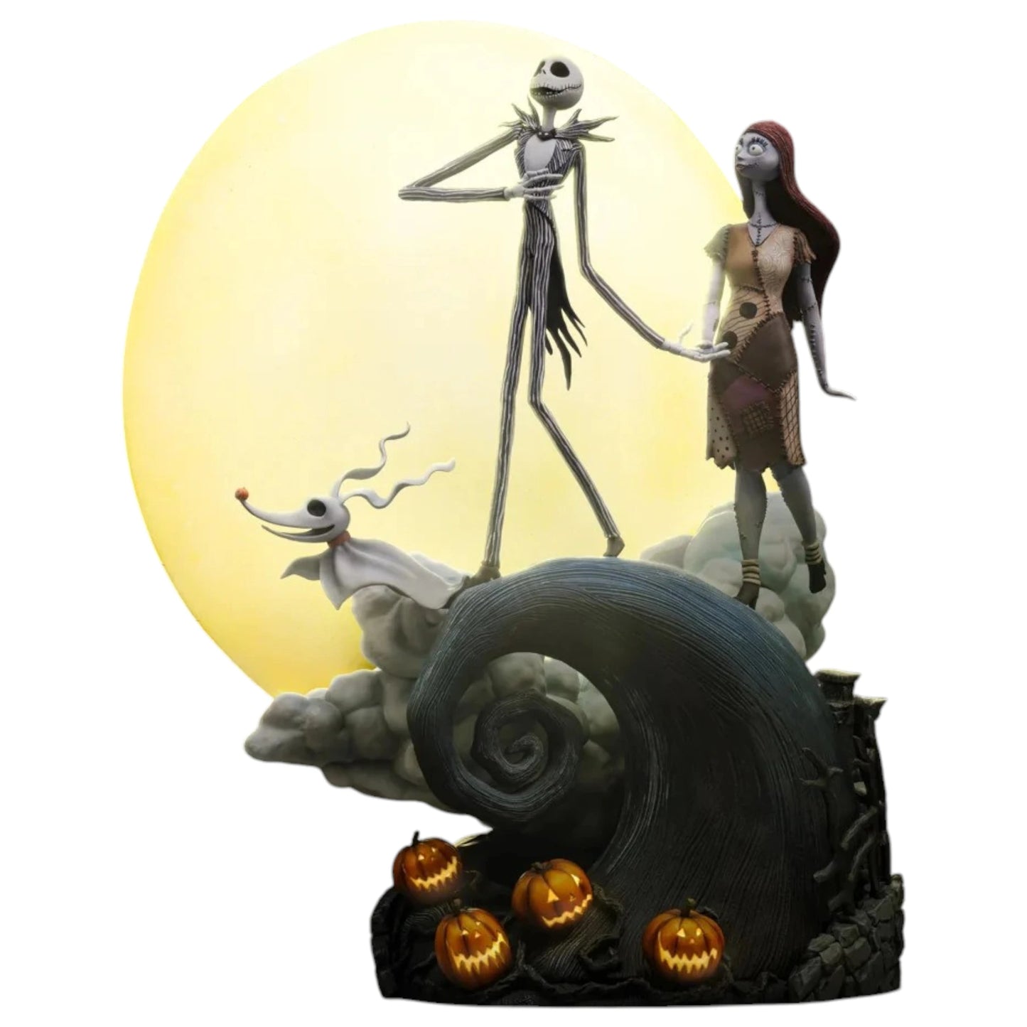 Preventa Resina Jack, sally y zero Figura El Extraño Mundo de Jack Iron (Licencia) Estudio