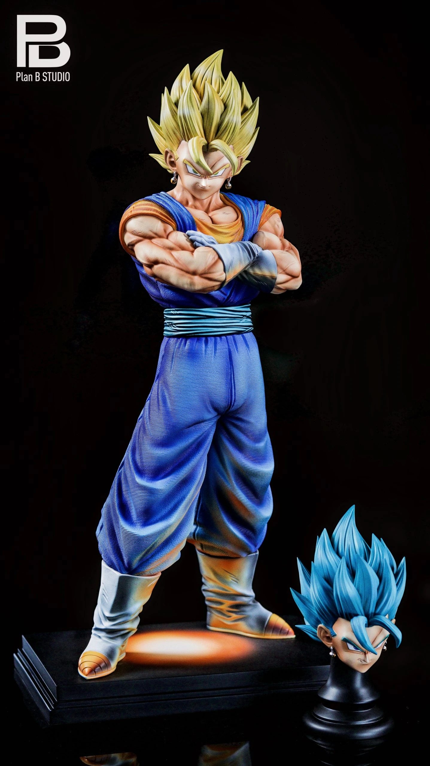 Preventa Resina Vegetto Figura Dragon Ball Plan B Estudio