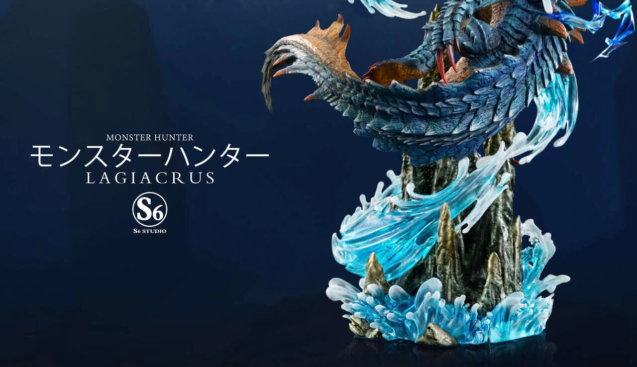 Preventa Resina Lagiacrus Figura Monster Hunter S6 Estudio