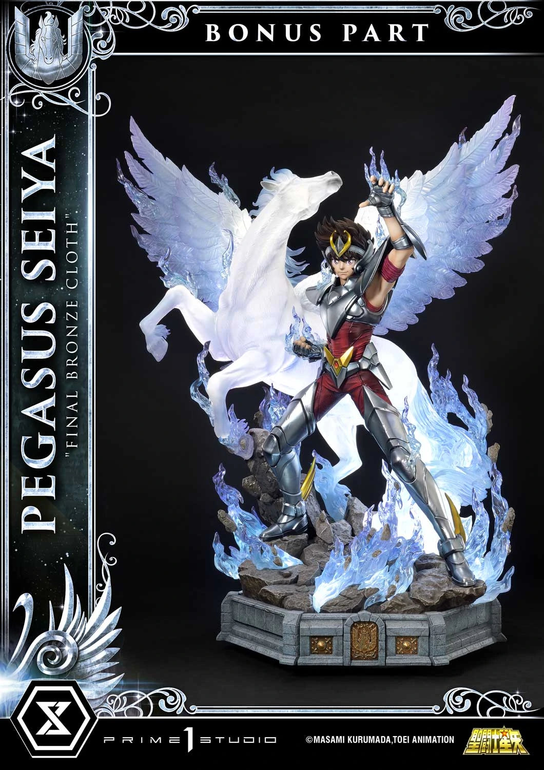 Preventa Resina Seiya de Pegaso Figura Caballeros del Zodiako Prime 1 (Licencia) Estudio